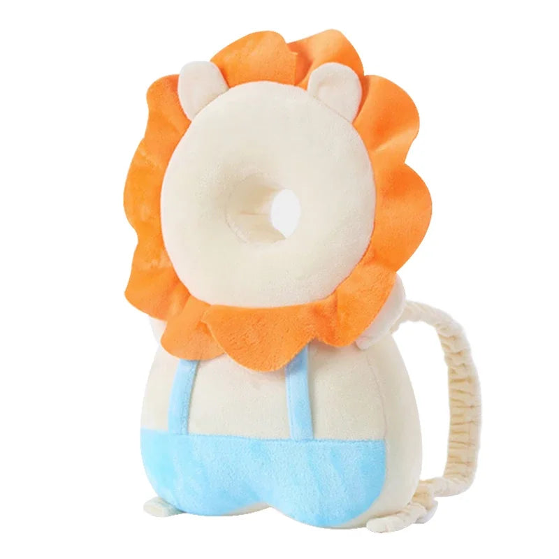 1-3T Toddler Baby Pillow Head Protector Safety Pad Cushion Back Prevent Injured Baby Eleplant Lion Cartoon Security Pillows 8&