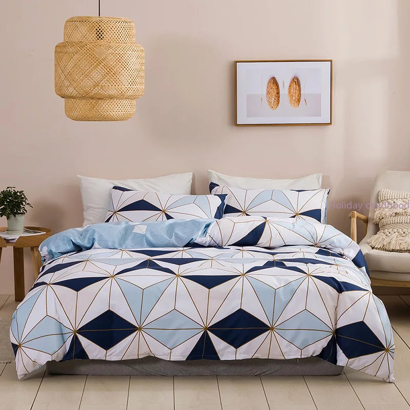 Pattern Duvet Cover King Size Home Soft Queen Quilt Cove linen