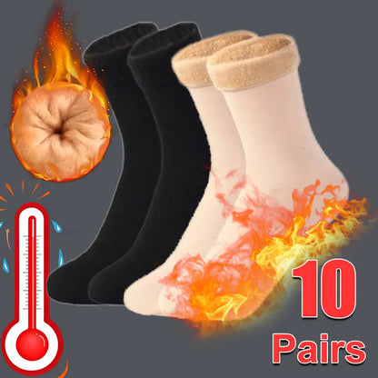 10Pair New Women Winter Thicken Warm Short Socks RJ