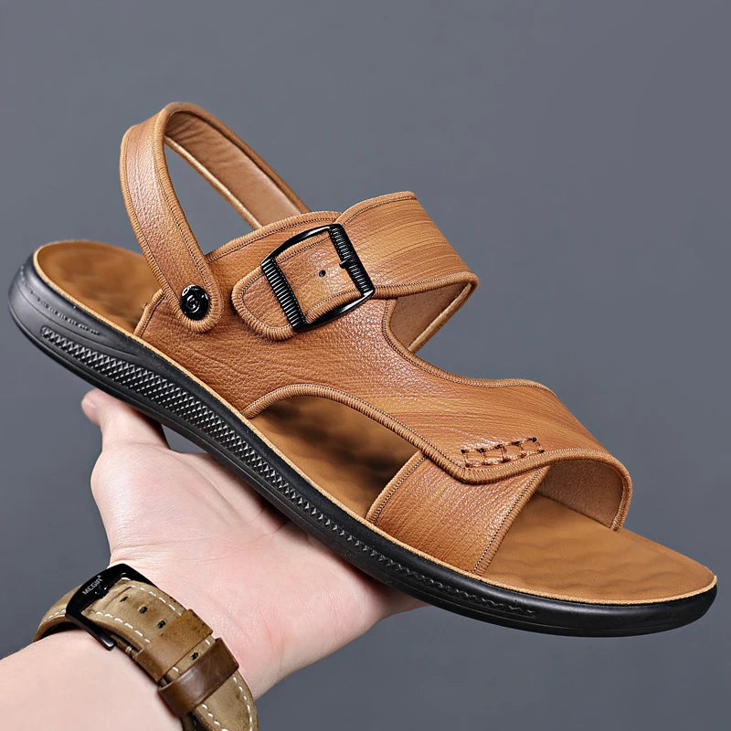 Men's outdoor home use, quick-drying, breathable, casual trend, fashion, beach shoes, sandals, sandals 7