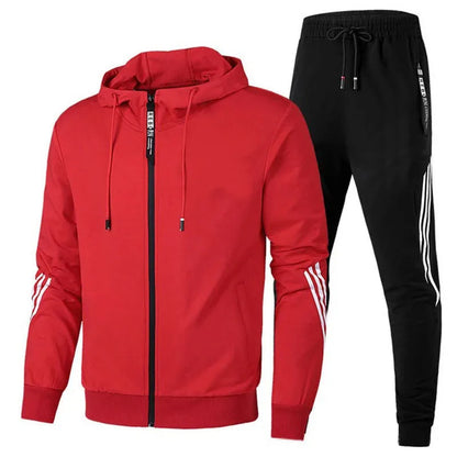 Cool Streetwear Hoodie & Jogger Set for Men, Stylish & Comfy cho