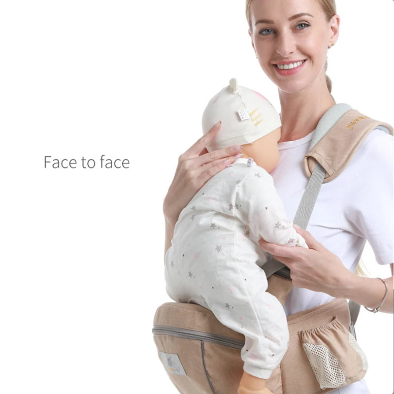 Baby Carrier Portable Infant Kid Hip Seat Waist Stool Sling Front Facing Kangaroo Baby Wrap Carrier For Baby Gear fsil