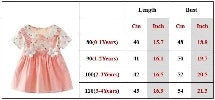 Summer Baby Girl Dress Doll Collar Princess Costume Wedding Birthday Party Outfit Toddler Girl Clothing Children Lovely A1087 fem