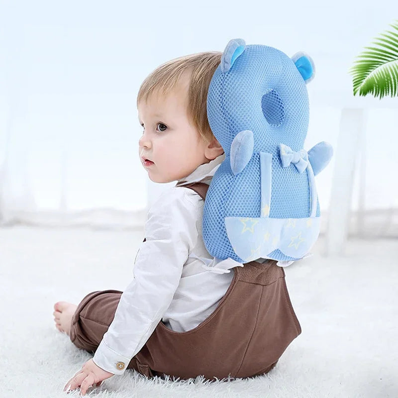 1-3T Toddler Baby Pillow Head Protector Safety Pad Cushion Back Prevent Injured Baby Eleplant Lion Cartoon Security Pillows 8&