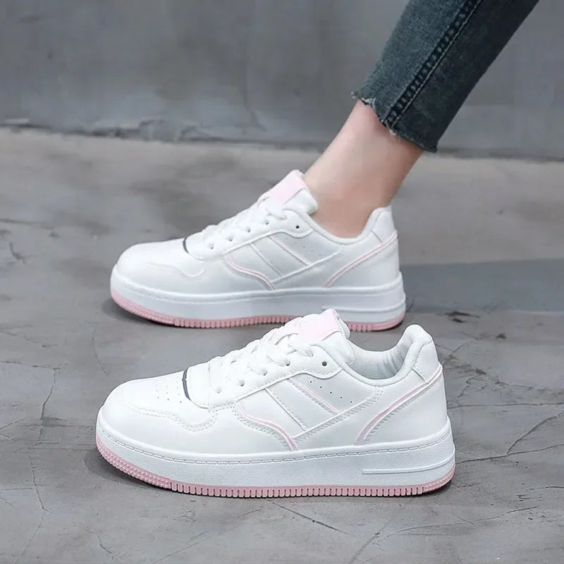 2024 Woman Tennis Sneakers Fashion New Comfort  Sports Board Shoes Casual Academy Style Little White Shoes Female Spring Summer 20&24