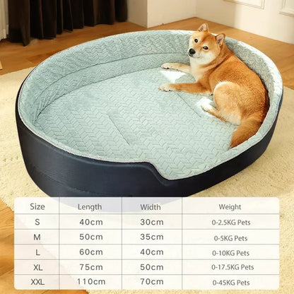 Pet Dog Bed Four Seasons Universal Big Size Extra Large Dogs House Sofa Kennel Soft Pet Dog Cat Warm Bed S-XL Pet Accessories asu