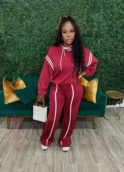 Winter Autumn Sporty Pants Outfit Sexy Women Two  Pieces Club Matching Set Streetwear Casual Tracksuit Set jaderilu