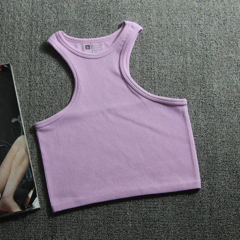 Seamless Sports Crop Top Women Fitness Yoga Tank Tops Female Gym Vest Cheap Wholesale Women Clothes New asu