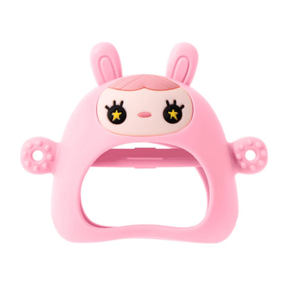 New Arrival Silicone Teether Baby Items Newborn Molars Bracelet Cartoon Animal Teething Infant Chewing Toy Baby Accessories fsil