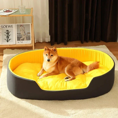 Pet Dog Bed Four Seasons Universal Big Size Extra Large Dogs House Sofa Kennel Soft Pet Dog Cat Warm Bed S-XL Pet Accessories asu