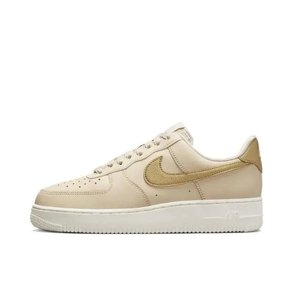 Nike Air Force 1 LOW Men's and Women's Board Shoes Are Non Slip, Durable, Comfortable, Lightweight, Brown fr