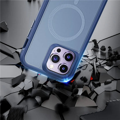 Magnetic Defender Series Case for iPhone 12 13 14 15 pro Max Plus Cover Hybrid Heavy Military Drop MagSafe Shockproof Case greg