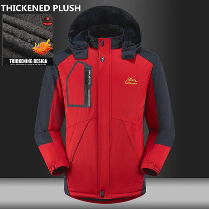 Men's Mountain Snow Coats Winter Warm Waterproof Ski Jackets Hooded cho women's jacket