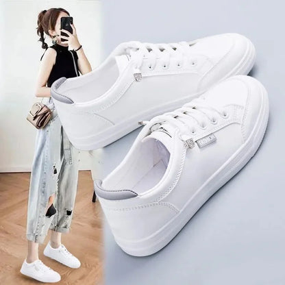 Women Sneakers  Vulcanize Shoes Spring Autumn Breathable Flats Solid Color Mesh Shoess