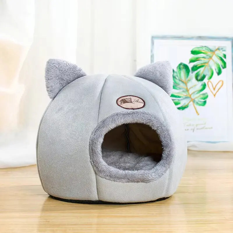 2025 NEWCat House Cat Bed Pet Bed Soft Whole Washable Winter Pet Cushion Pet Cushion Cat Dog Rabbit Bed fsil