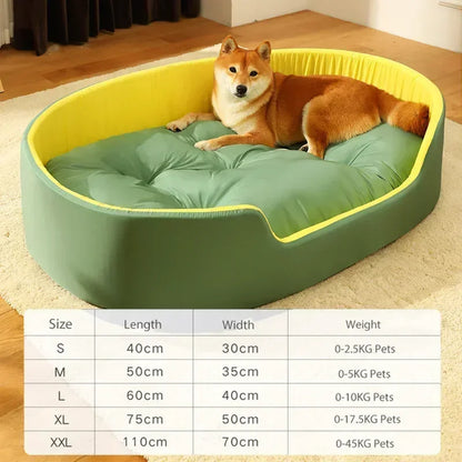 Pet Dog Bed Four Seasons Universal Big Size Extra Large Dogs House Sofa Kennel Soft Pet Dog Cat Warm Bed S-XL Pet Accessories asu