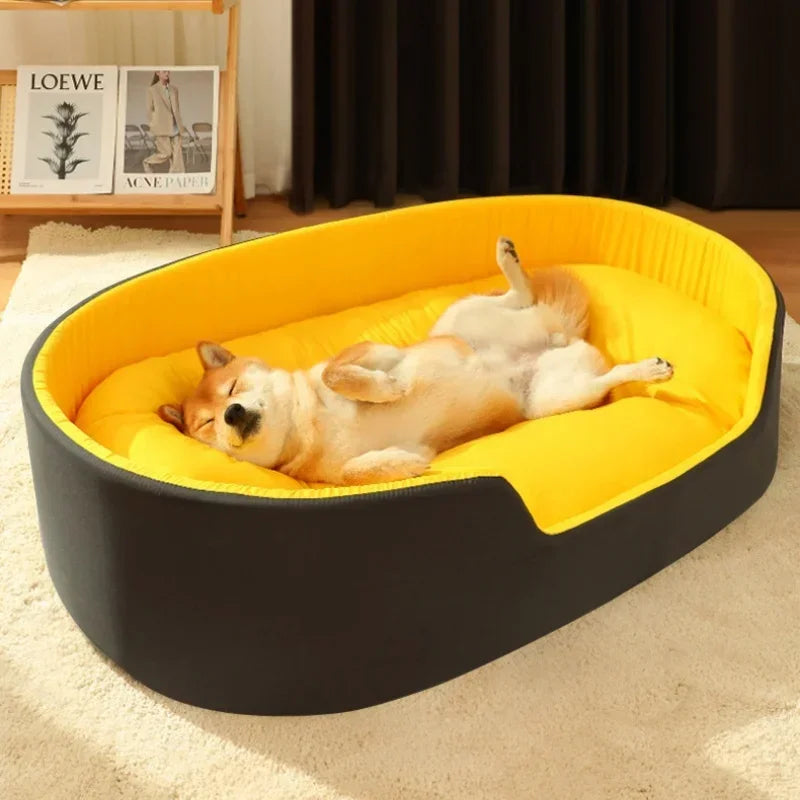 Pet Dog Bed Four Seasons Universal Big Size Extra Large Dogs House Sofa Kennel Soft Pet Dog Cat Warm Bed S-XL Pet Accessories asu