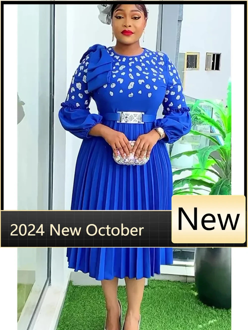 Women 2024 Clothing Plus Size Wedding Party Dress Dashiki Ankara Office Lady Outfit Robe jari