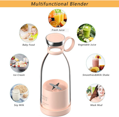 Electric Juicer Portable Blender Mini Fruit Mixers Fruit Extractors Squeezer Juice Maker Machine Blender Smoothies Mixer