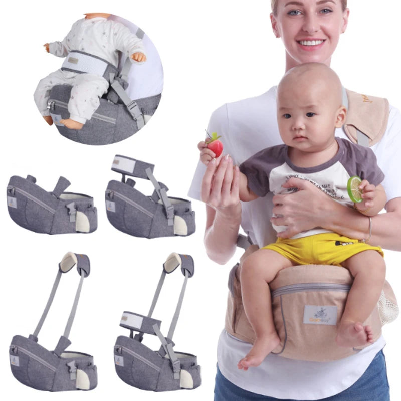 Baby Carrier Portable Infant Kid Hip Seat Waist Stool Sling Front Facing Kangaroo Baby Wrap Carrier For Baby Gear fsil