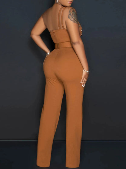 Bodycon jumpsuit women 2024 summer Pants outfits bodysuit overalls  jari