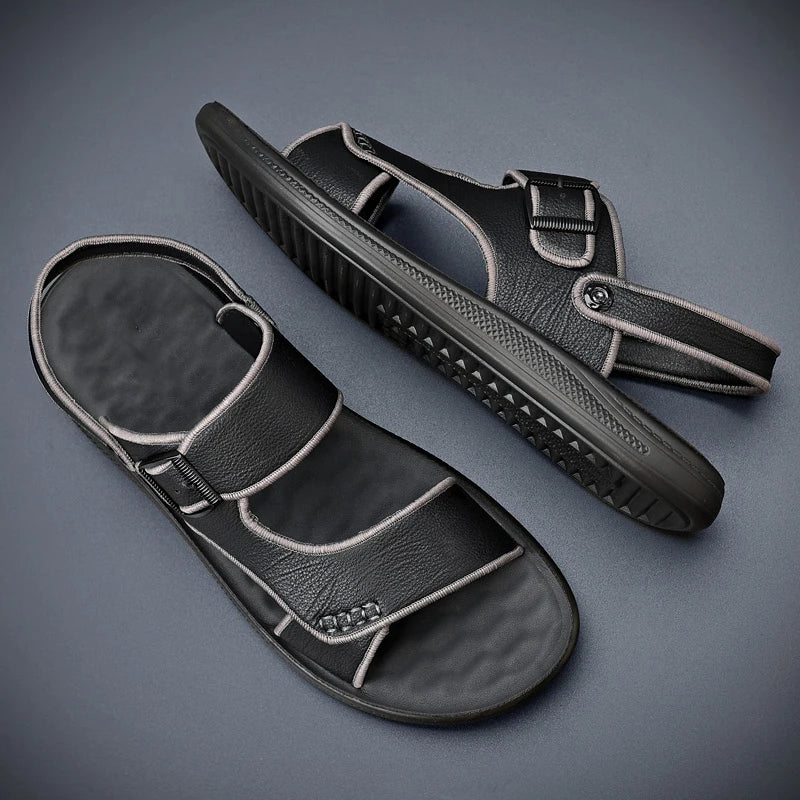 Men's outdoor home use, quick-drying, breathable, casual trend, fashion, beach shoes, sandals, sandals 7