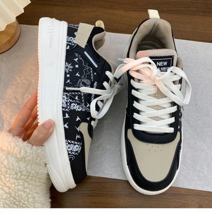 Fashion Women Canvas Shoes Casual  Vulcanize Sneakers Breathable Sport Walking Running Spring Platform Flats kawaii shoes fem