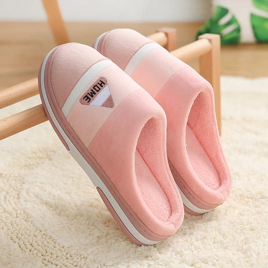 Winter Footwear Flat New Summer Women Indoor Home  Non Slip Versatile House Shoes Warm Plush Cotton Slippers 7