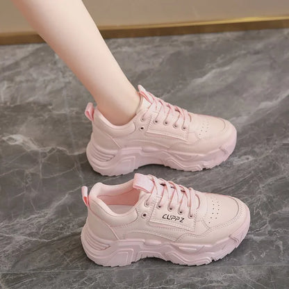 Casual Sports Shoes Women Fashion Soft Bottom  New Breathable  for Women All-match Thick-soled Sneakers Fashion Casual Shoes fem