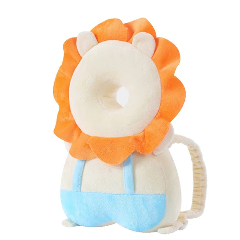 1-3T Toddler Baby Pillow Head Protector Safety Pad Cushion Back Prevent Injured Baby Eleplant Lion Cartoon Security Pillows 8&