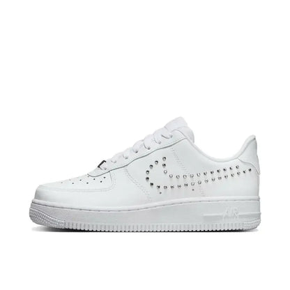 Nike Air Force 1 Next Nature Men's and Women's Board Shoes Anti Slip, Durable, Comfortable, Lightweight, Low Cut White and Blue fr