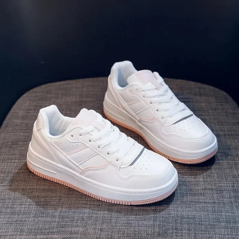 2024 Woman Tennis Sneakers Fashion New Comfort  Sports Board Shoes Casual Academy Style Little White Shoes Female Spring Summer 20&24