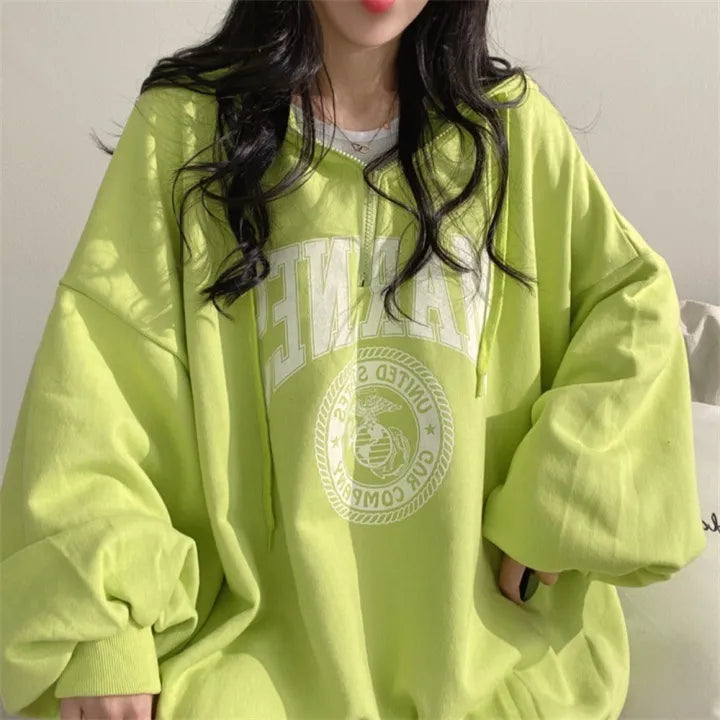 Zipper Hoodies Women 2023 New Autumn Winter  cho