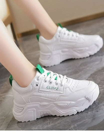 Casual Sports Shoes Women Fashion Soft Bottom  New Breathable  for Women All-match Thick-soled Sneakers Fashion Casual Shoes fem