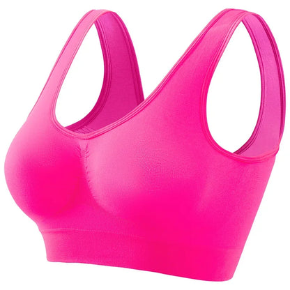 Seamless Bras For Women Push Up Sports Tops Female Breathable Brassiere No Pads Bra Crop Top Solid Sexy Lingerie  asu