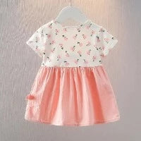 Summer Baby Girl Dress Doll Collar Princess Costume Wedding Birthday Party Outfit Toddler Girl Clothing Children Lovely A1087 fem