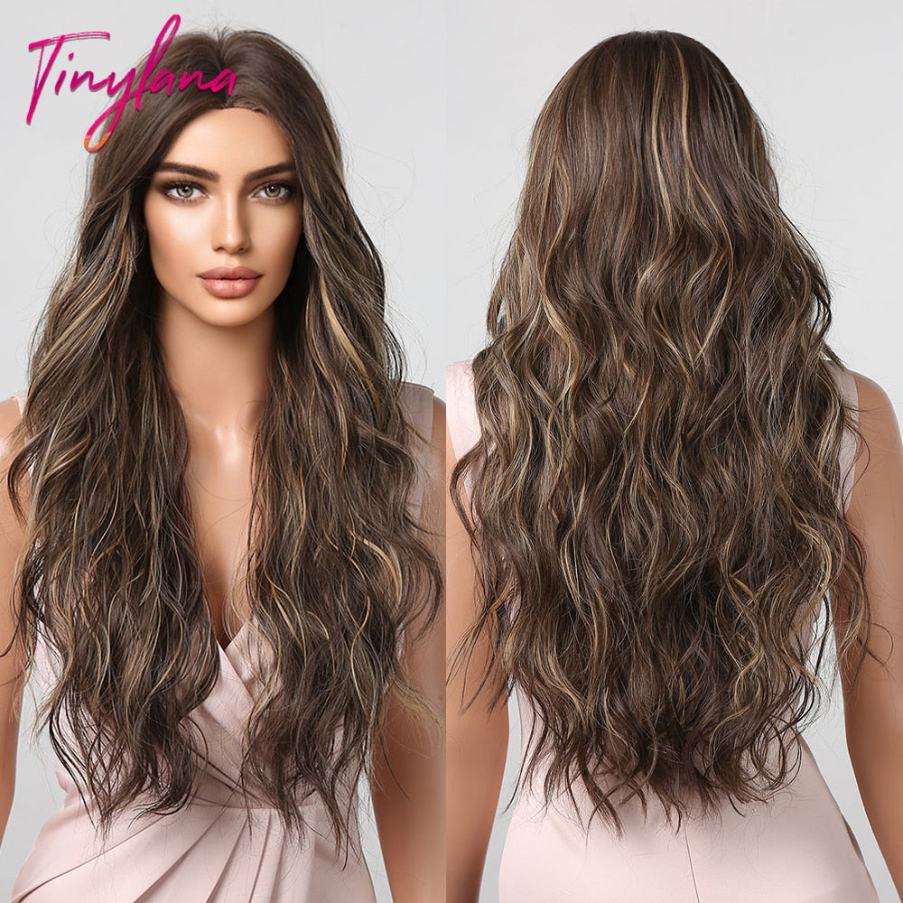 Badon marchand hair  For Women Long Hair Wigs Fake Hair