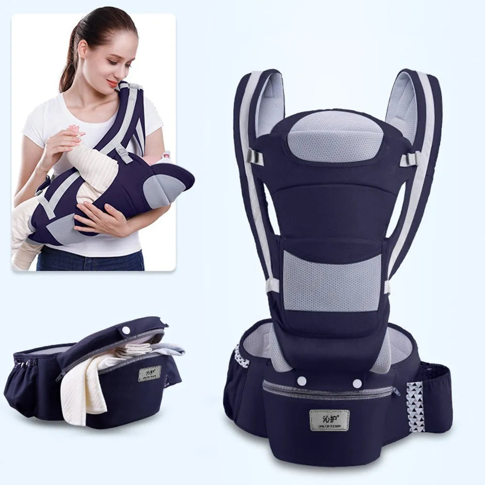 Baby Carrier Backpack Infant Baby Hipseat Carrier Front Facing fsil