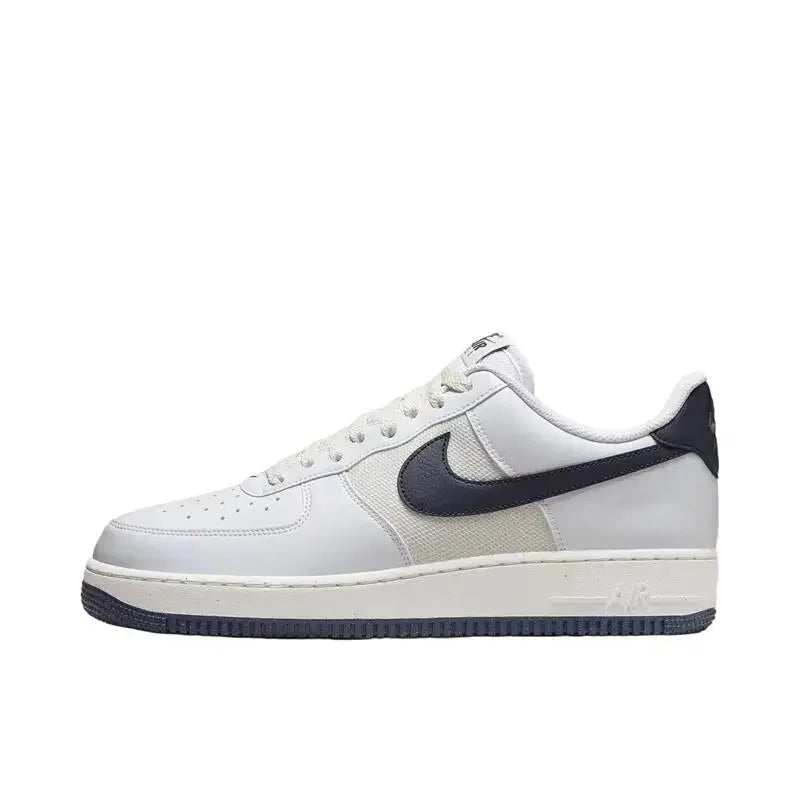 Nike Air Force 1 Men's and Women's Board Shoes Are Non Slip, Durable, Comfortable, Lightweight, Cushioned, Low Cut, Red fr