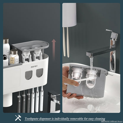 Toothpaste Squeezer Storage Rack Bathroom Accessories