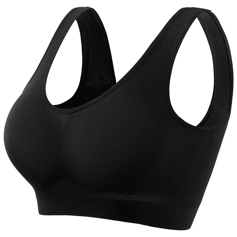 Seamless Bras For Women Push Up Sports Tops Female Breathable Brassiere No Pads Bra Crop Top Solid Sexy Lingerie  asu