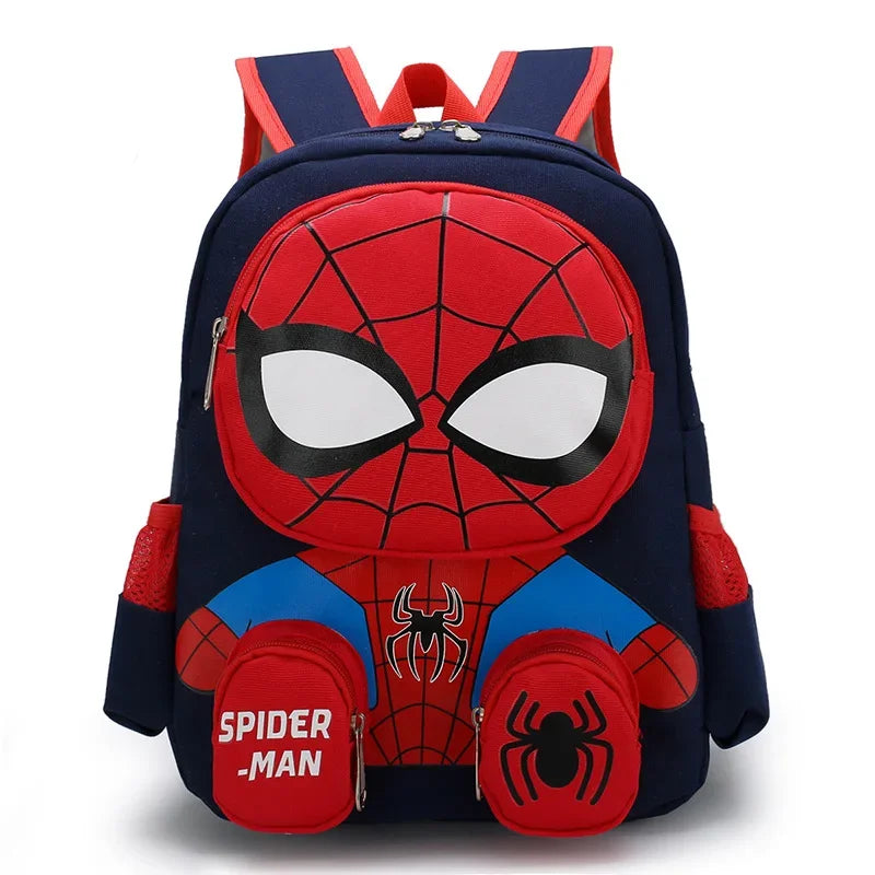 Backpacks Super Heroes Student School Bag Cartoon 3d Stereo Kindergarten Backpack Children's Travel Bag Gift