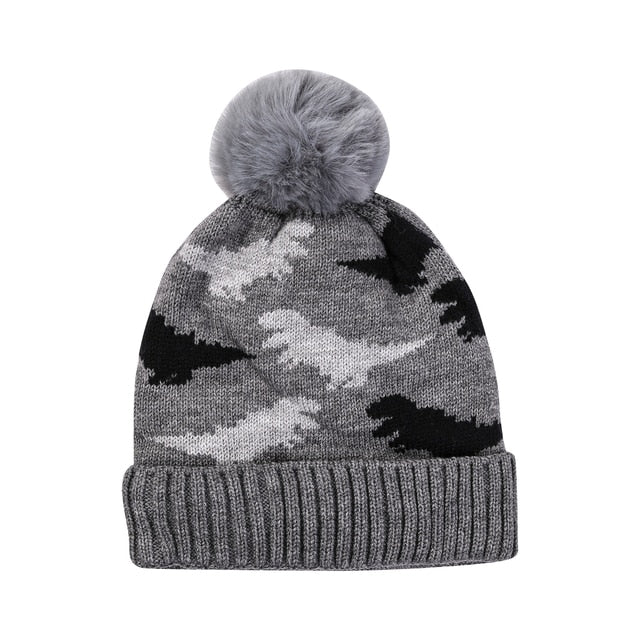 Kids Warm Woolen Hat bonnet