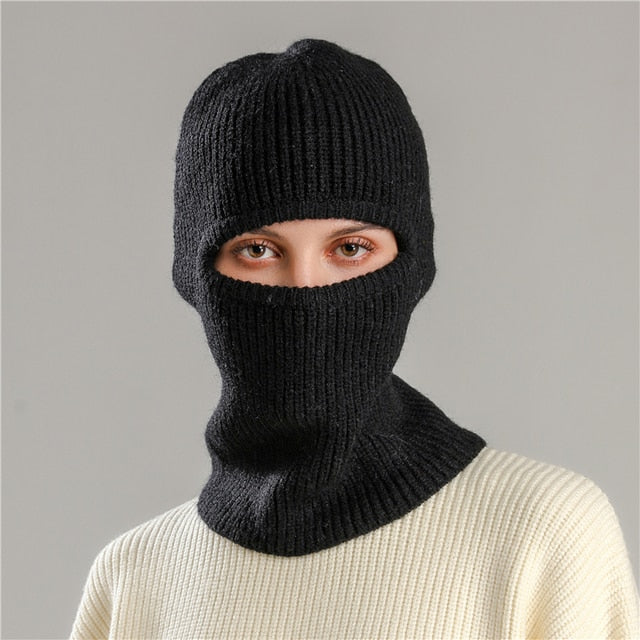 Pullover Cap Scarves Mask