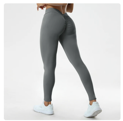 Sexy V Butt Push Up Fitness High Waist Pants kay