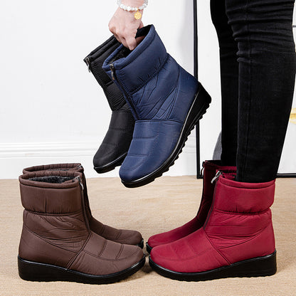 Winter Snow Boots For Women Warm Plush Platform Boots Shoes