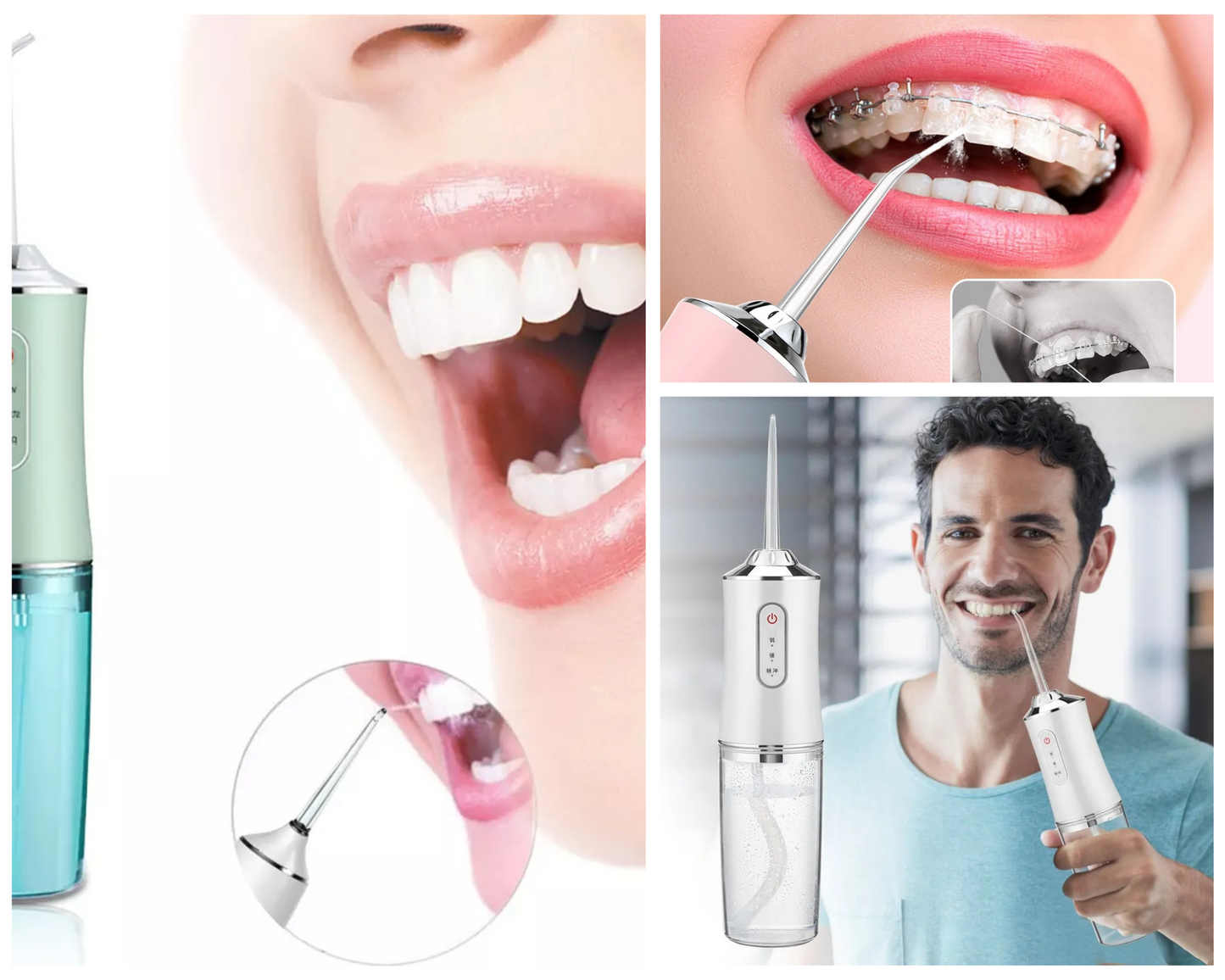 Oral Irrigator  Dental Water Flosser For Teeth Cleaning