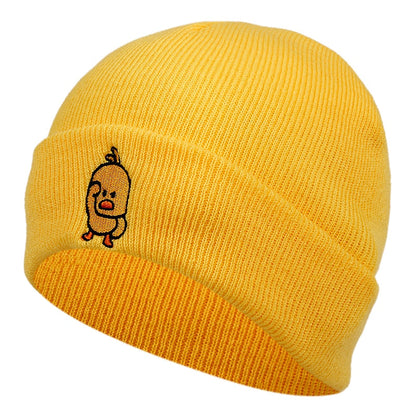 Casual Little Yellow Duck Beanie kodez