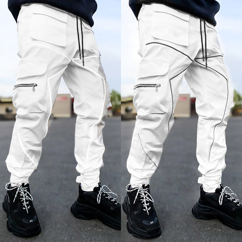 Reflective Cargo Pants kodez