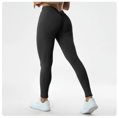 Sexy V Butt Push Up Fitness High Waist Pants kay